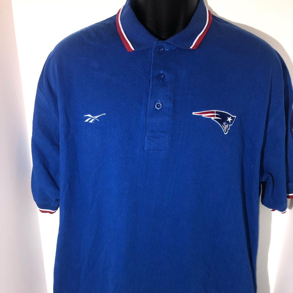 Vintage New England Patriots collared shirt